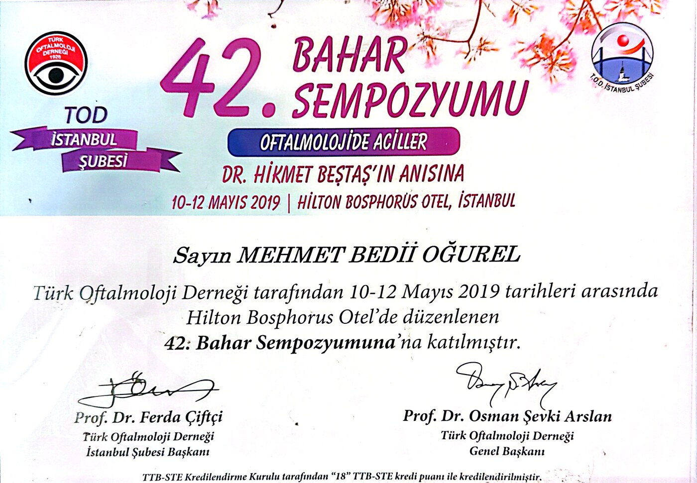 TOD 42. Bahar Sempozyumu
